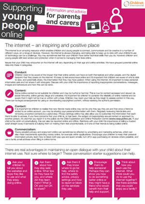 Supporting Young People Online